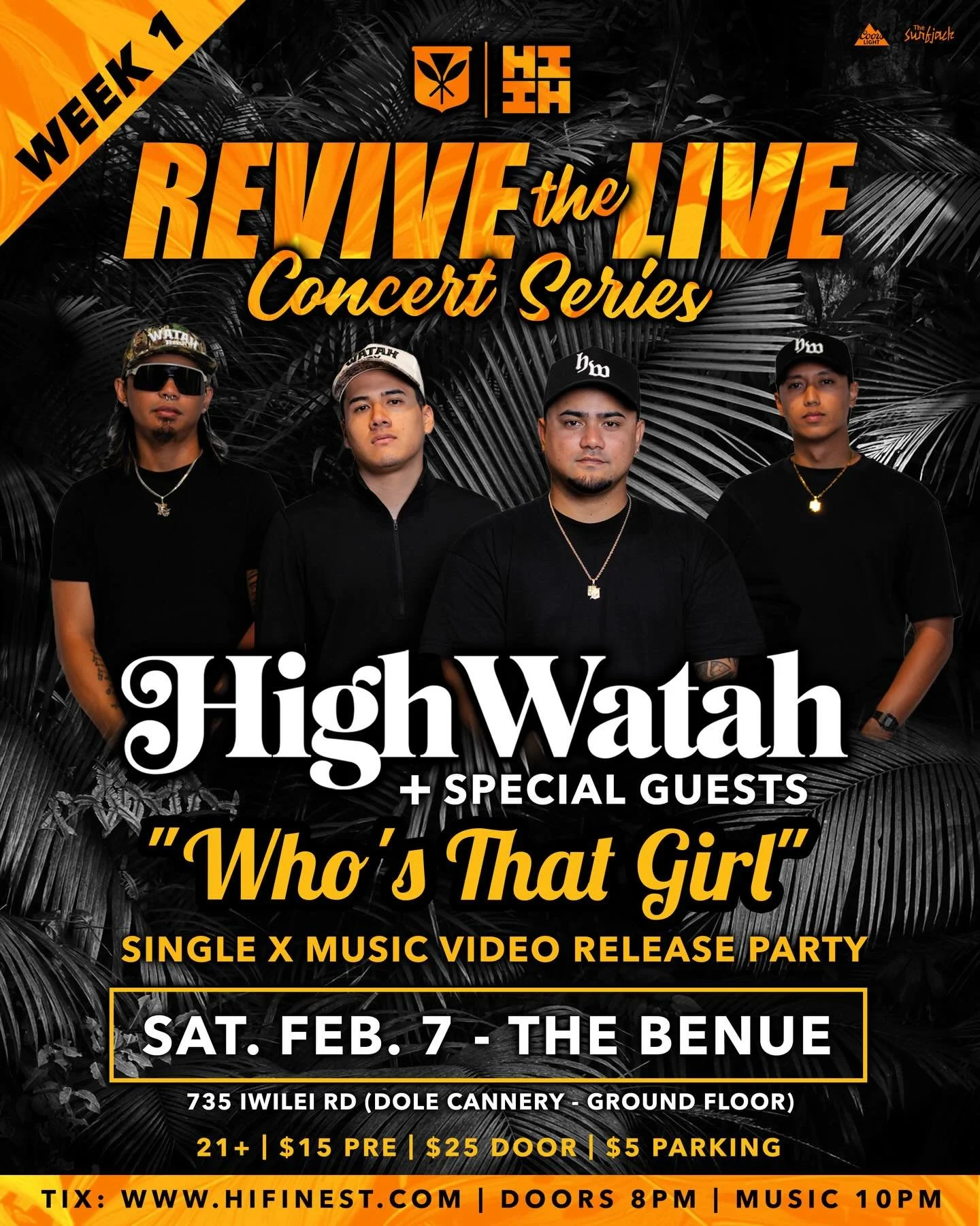 🚨This Saturday at the Brand New @TheBenueHNL at Dole Cannery - Tix On Sale Now &amp; Guaranteed To Sell Out Quick🚨

#HIFinest #ReviveTheLive #HighWatah