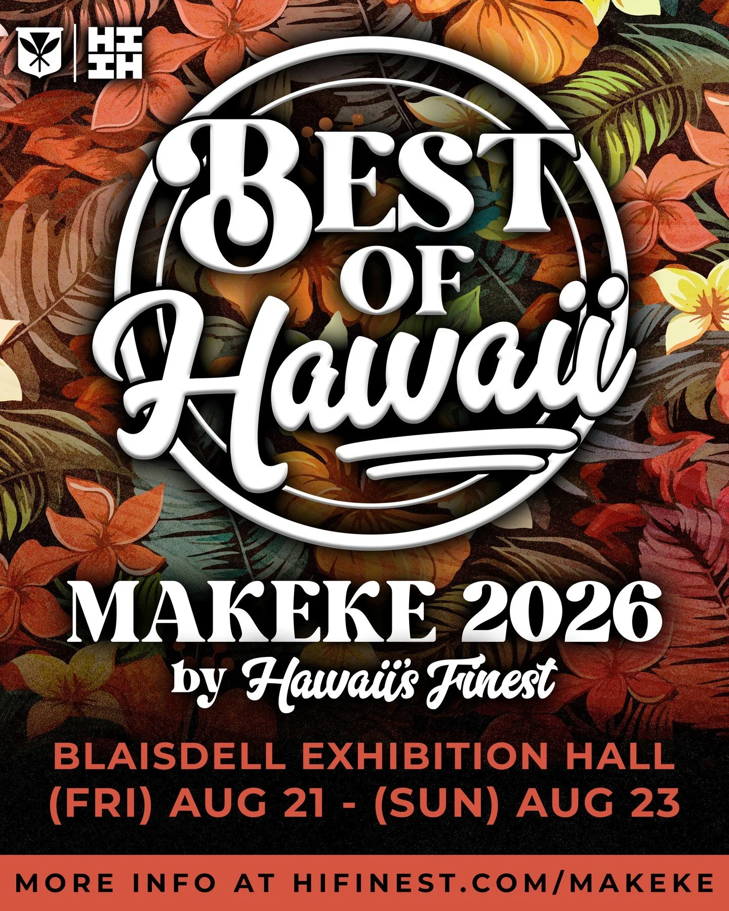 🌺✨ THE VIBES ARE IMMACULATE ✨🌺⁠
BEST OF HAWAIʻI is taking over MAKEKE 2026!⁠
🔥 Culture. Creativity. Community.⁠
📍 Blaisdell Exhibition Hall⁠
🗓️ Aug 21&ndash;23⁠
This is where Hawaiʻi&rsquo;s finest SHOWS UP. Don&rsquo;t miss it. 🤙🏽🌴⁠
👉 More 