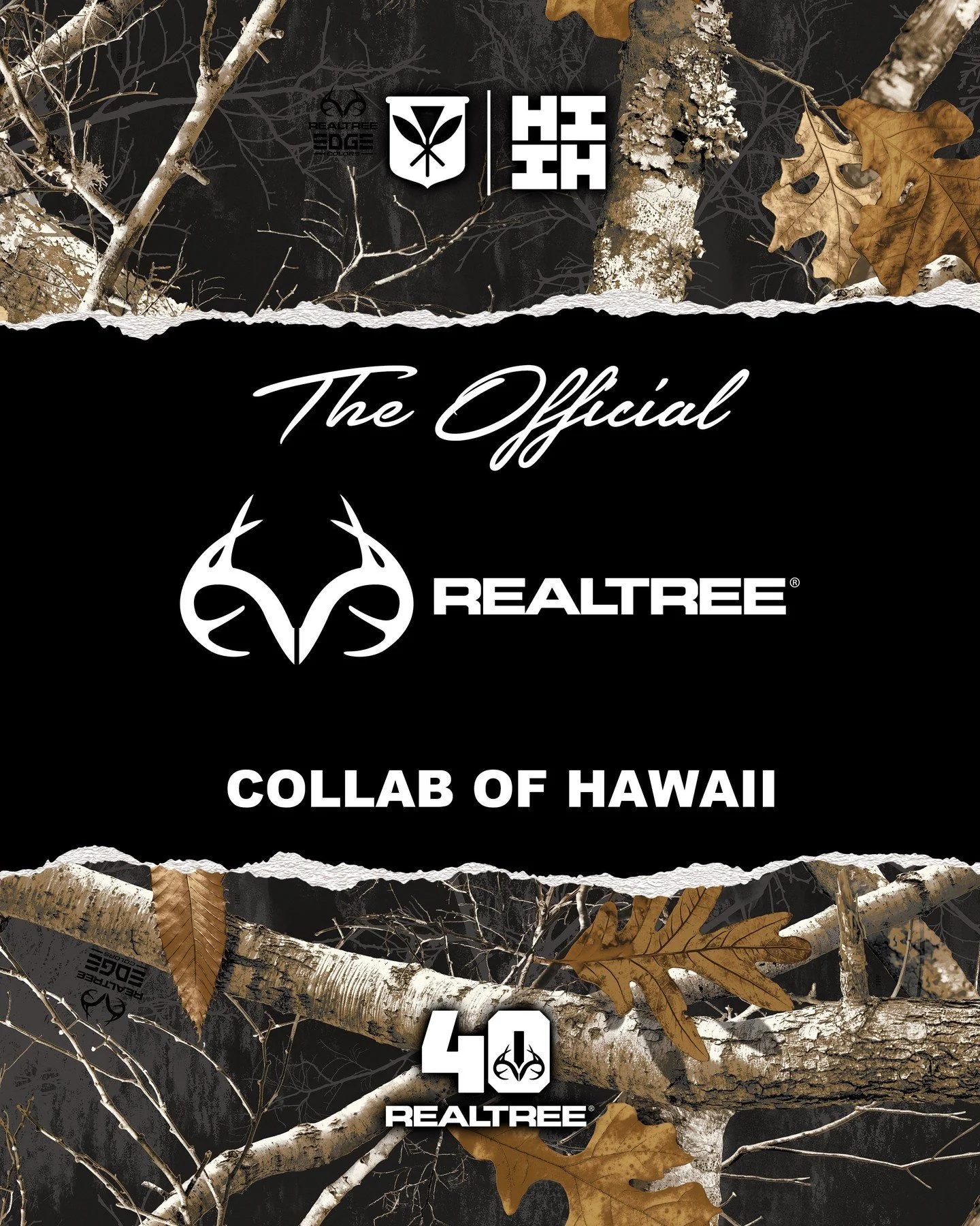 Proud to be the only official brand collaborating with Realtree.⁠
This collection brings our classic HI Finest pieces to life in the dark Realtree print.⁠
Available this Friday &mdash; in-store &amp; online.⁠
#HIFinest⁠