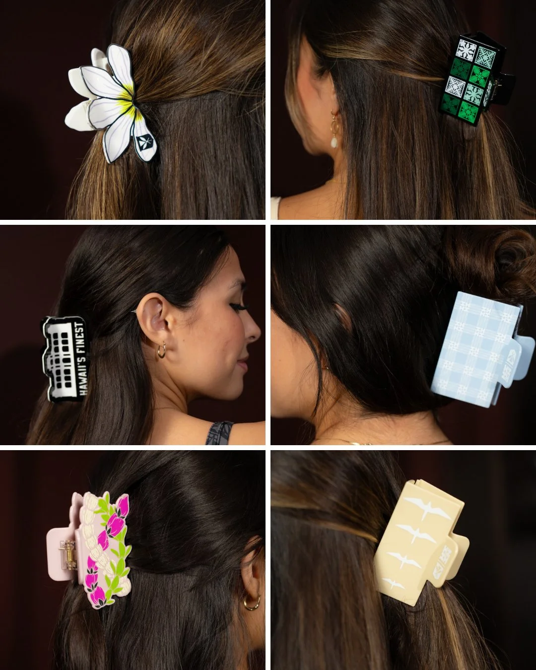 Styling your hair should be this effortless. New Claw Clips available this Friday. #HIFinest