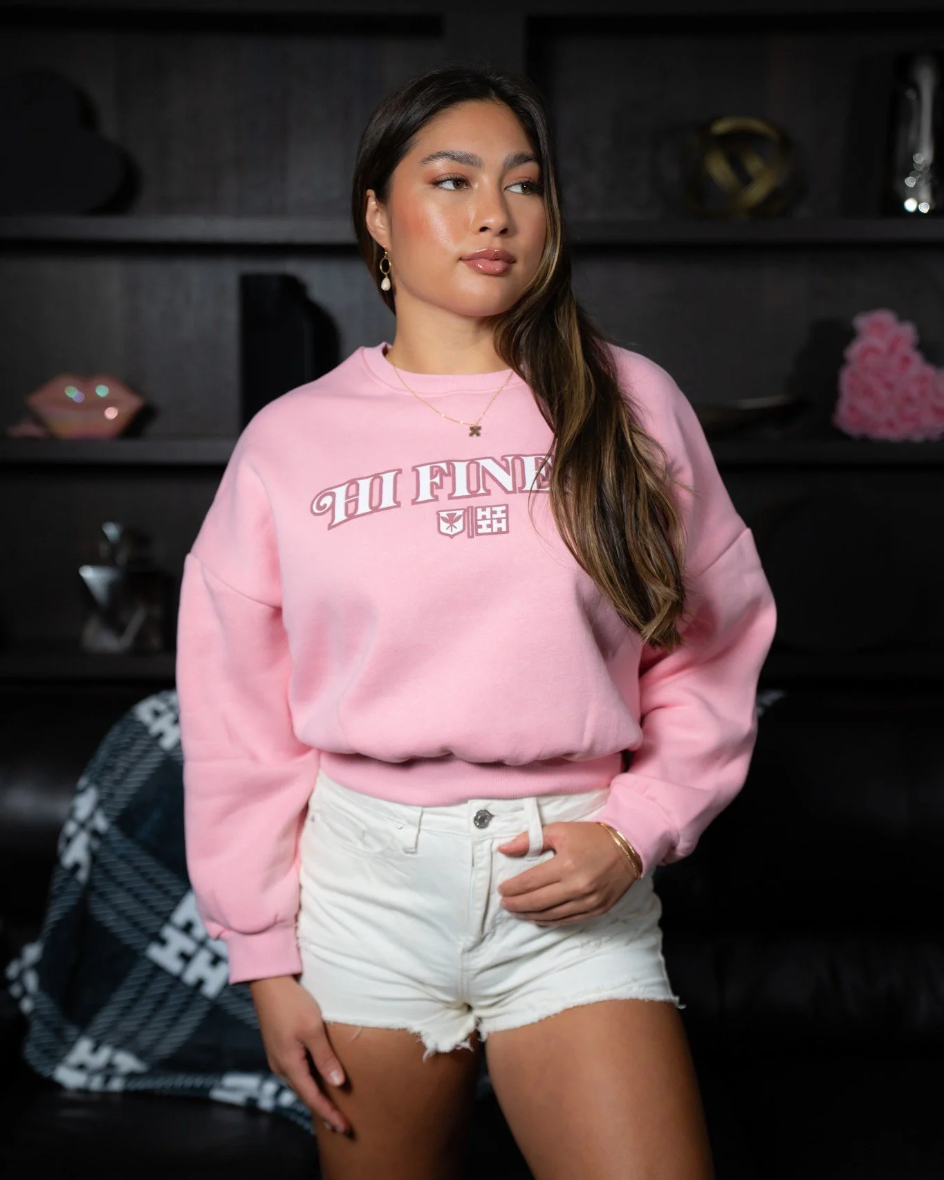 New Pink Hawai&rsquo;i Crewneck available In Store x Online #HIFinest