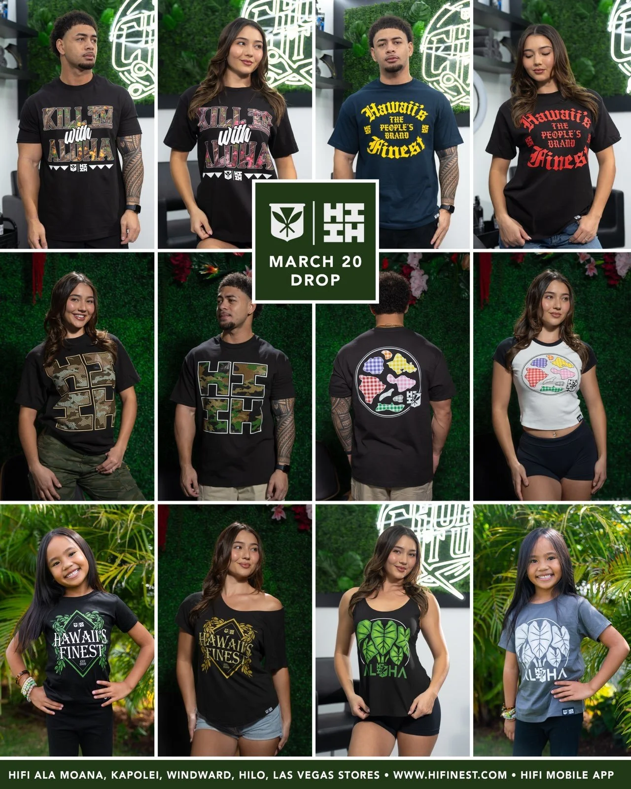 New March Shirt Line Dropping At 10am Today... #HIFinest