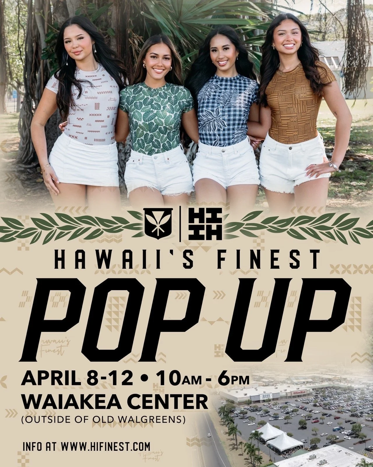 Hilo join us Wed. April 8 - Sun. April 12 at Waiakea Center from 10am-6pm Daily! #MerrieMonarch #HIFinest