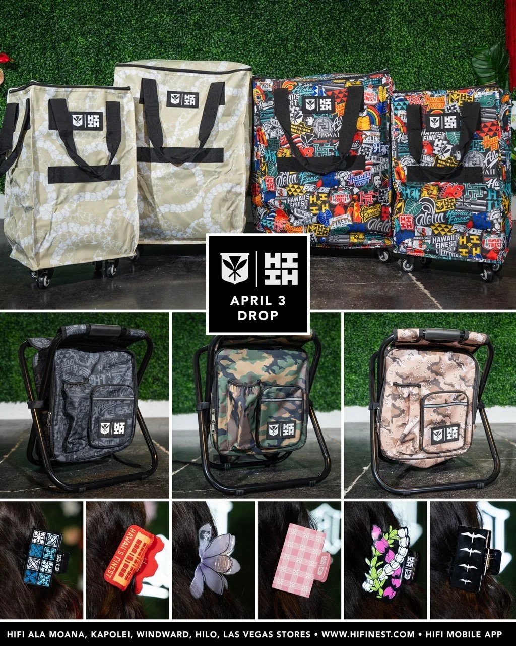 Aloha Friday Drop... Available at 10am! ⁠
⁠
#HIFinest