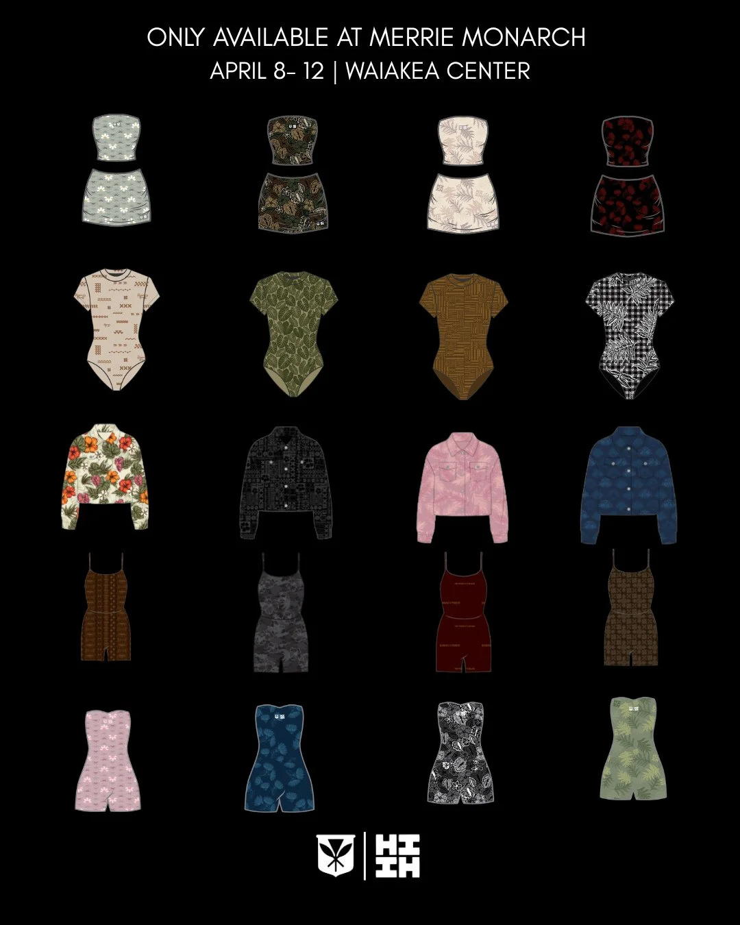 Ladies we are stacked with exclusive drops here at Merrie Monarch Pop Up... We open until 6pm today at Waiakea Center! ⁠
⁠
#HIFinest