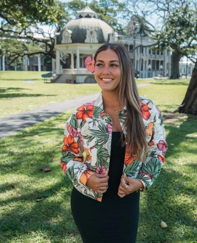 The perfect denim jacket... Available Now Exclusively at our Merrie Monarch Pop Up! ⁠
⁠
#HIFinest