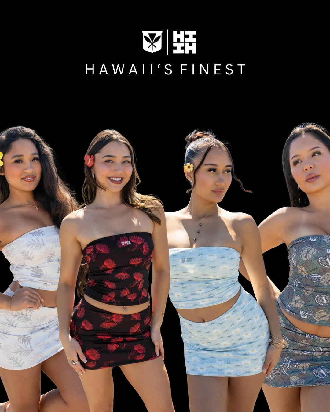 The newest two piece sets that will have you feeling cute and confident! Exclusively sold at our Mele Manaka Pop-Up. #HIFinest