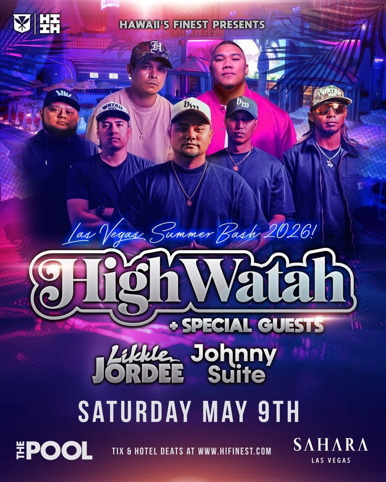🚨Las Vegas We Coming&hellip; @SaharaLasVegas Pool Party🚨

Get Your Tix Now Show Guaranteed To Sell Out❗️

#HIFinest #LasVegas