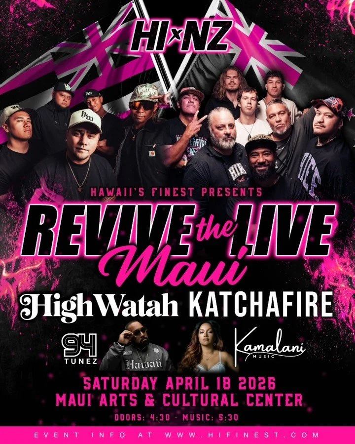 🚨Maui We Are Here - Only A Few Tickets Left🚨⁠
⁠
#HIFinest #ReviveTheLive