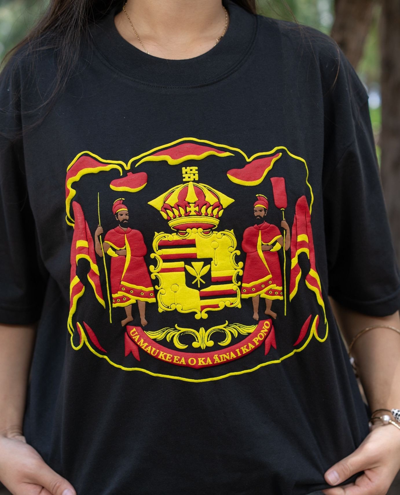 Hi Finest App Users get it...⁠
⁠
No like FRL! Download your Hawaii's Finest App on your App Store or Google Play. Our Coat of Arms Collection is now available for purchase. #HIFinest