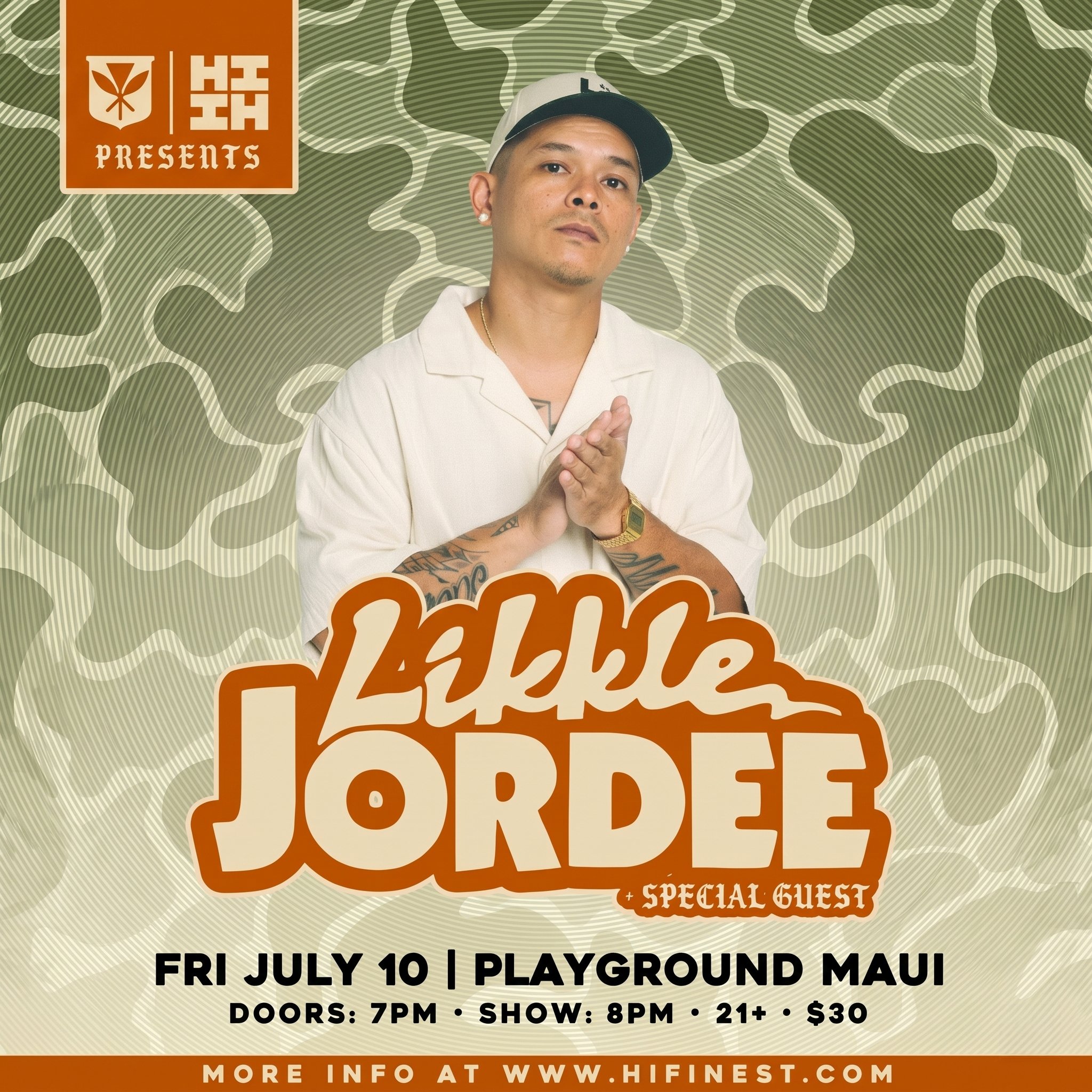 [MAUI] Likkle Jordee + Special Guests