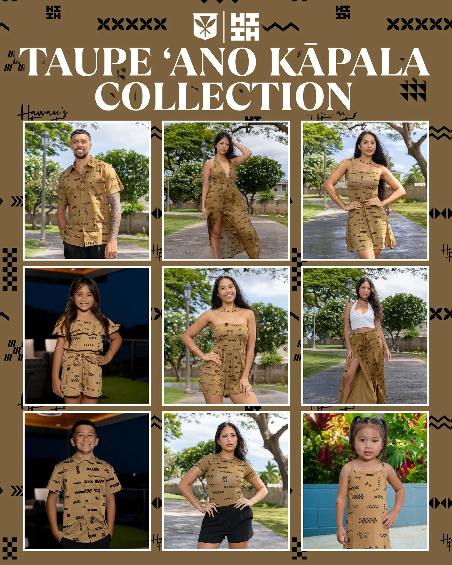 'Ano Kapala Collection ⁠
⁠
Here's to our LAST Collection for our 'And Kapala Aloha Wear Print. We've got Mens, Women's and Keiki dropping In Store x Online today. ⁠
#HIFinest