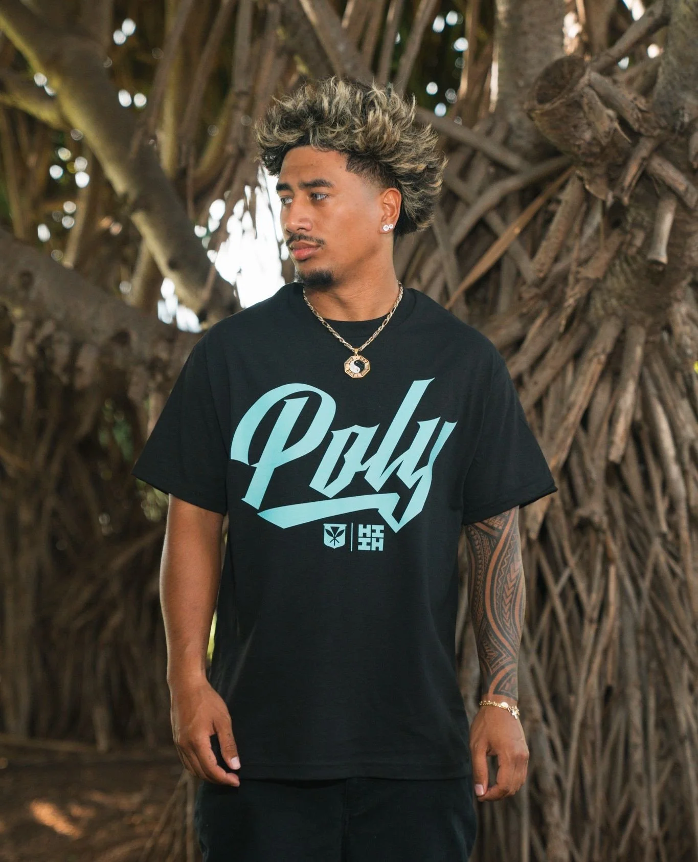 POLYNESIAN TEES⁠
⁠
Available Online ONLY! Grab your Tee before we're all out. #HIFinest
