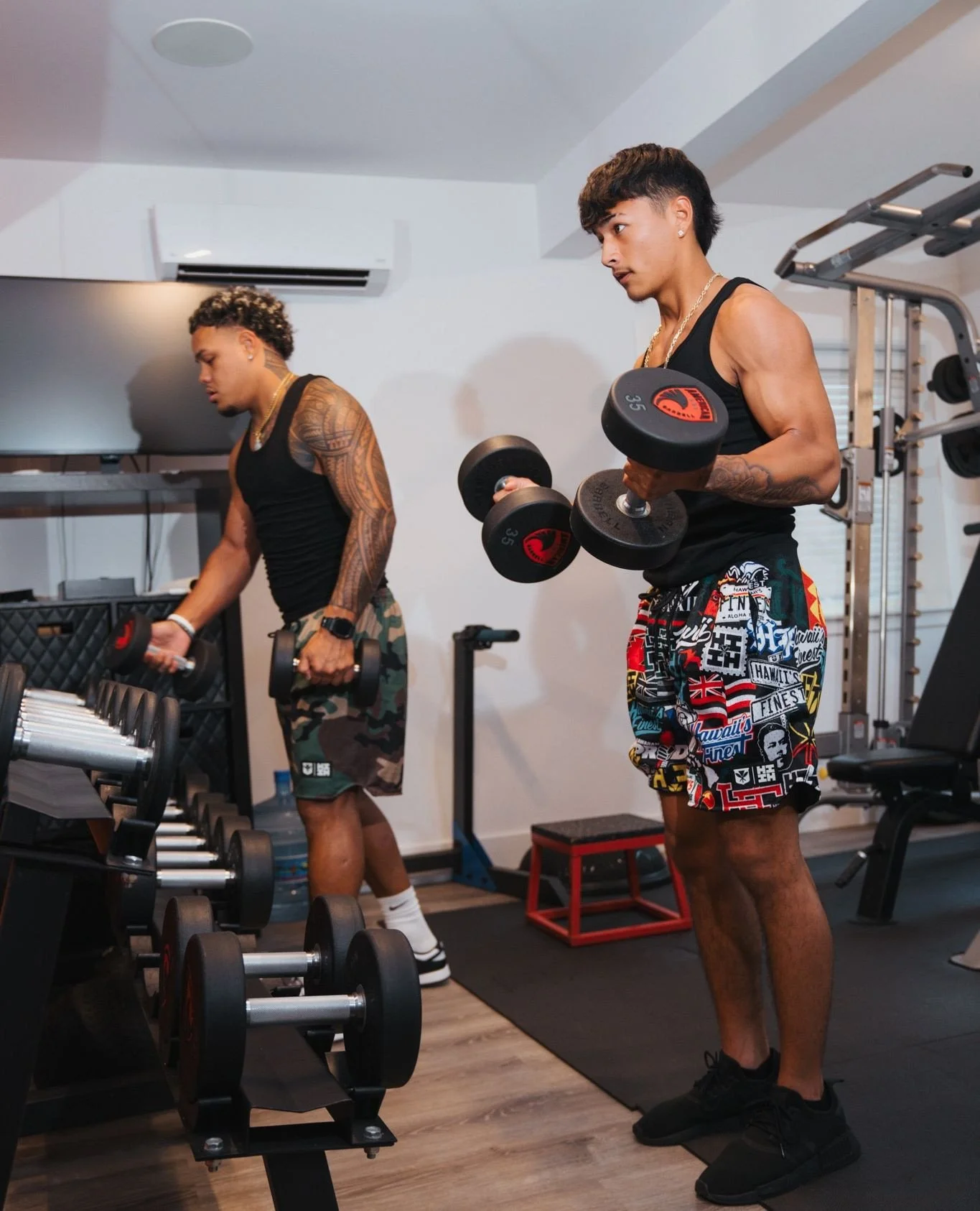 Chase greatness. #HIFinest ⁠
⁠
Get your sweat on with our newest Mesh Shorts. Double layered in your classic Hi Finest pieces.