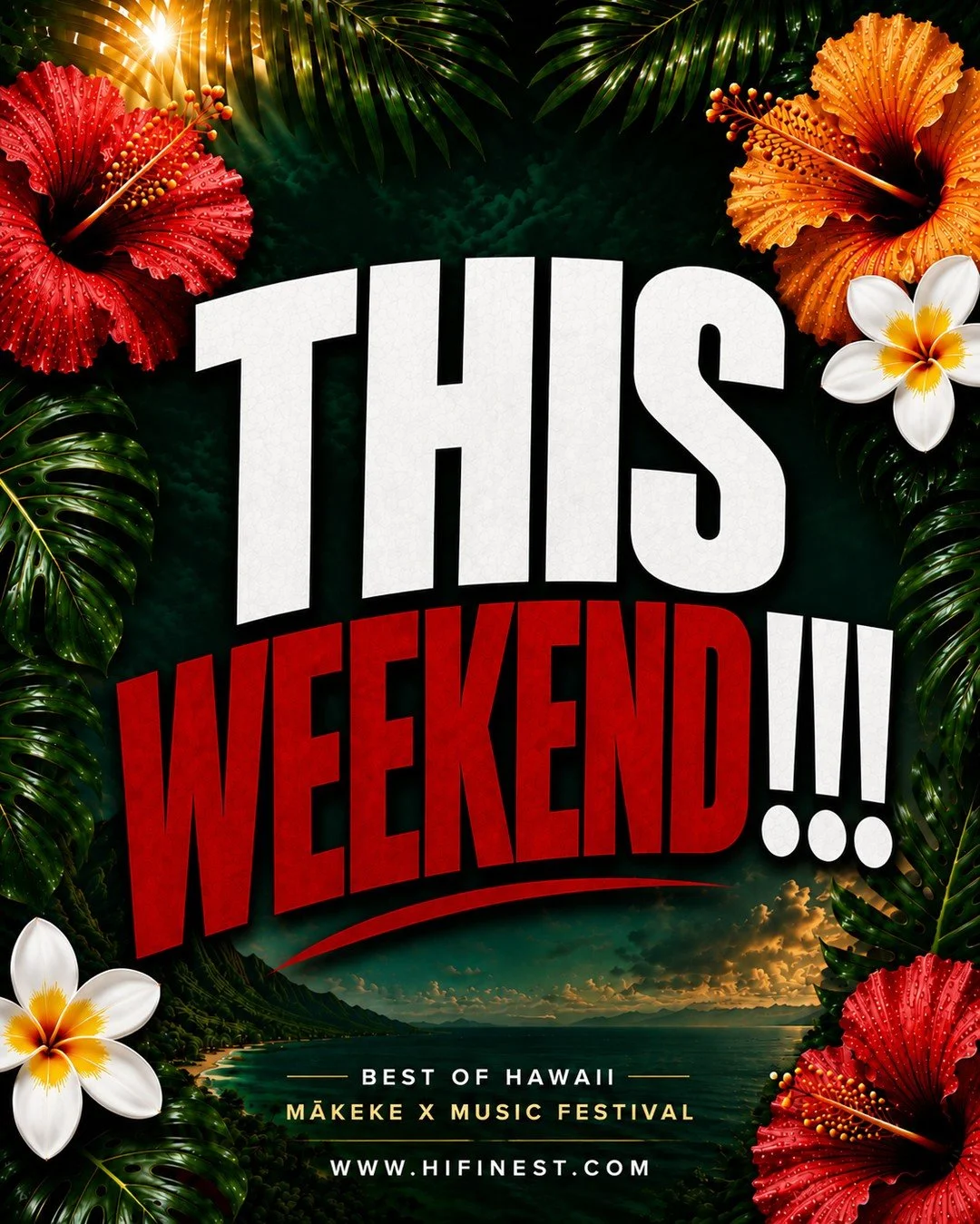THIS WEEKEND 👀⁠
⁠
Join us for the Best of Hawaii Mākeke this WEEKEND. Check out our Local Vendors, Live Music, Fashion Shows, Giveaways and More! All under one roof, this is the place to be, support local and lets rise together. The Makeke For the P