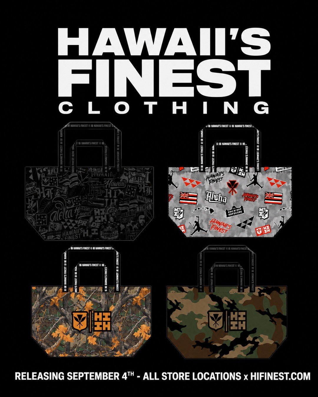 Hawaii's Finest Momona Bags available now In Store x Online #HIFinest ⁠