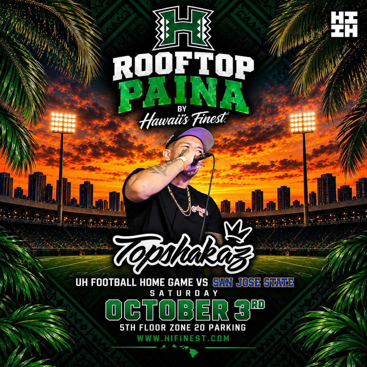 Topshakaz for UH Rooftop Pa‘ina