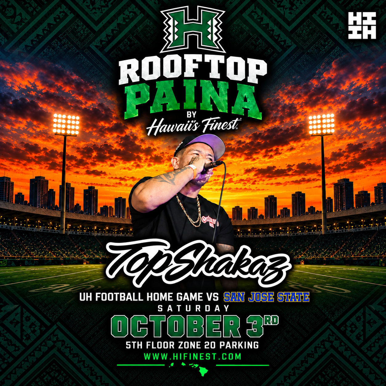 Topshakaz for UH Rooftop Pa‘ina