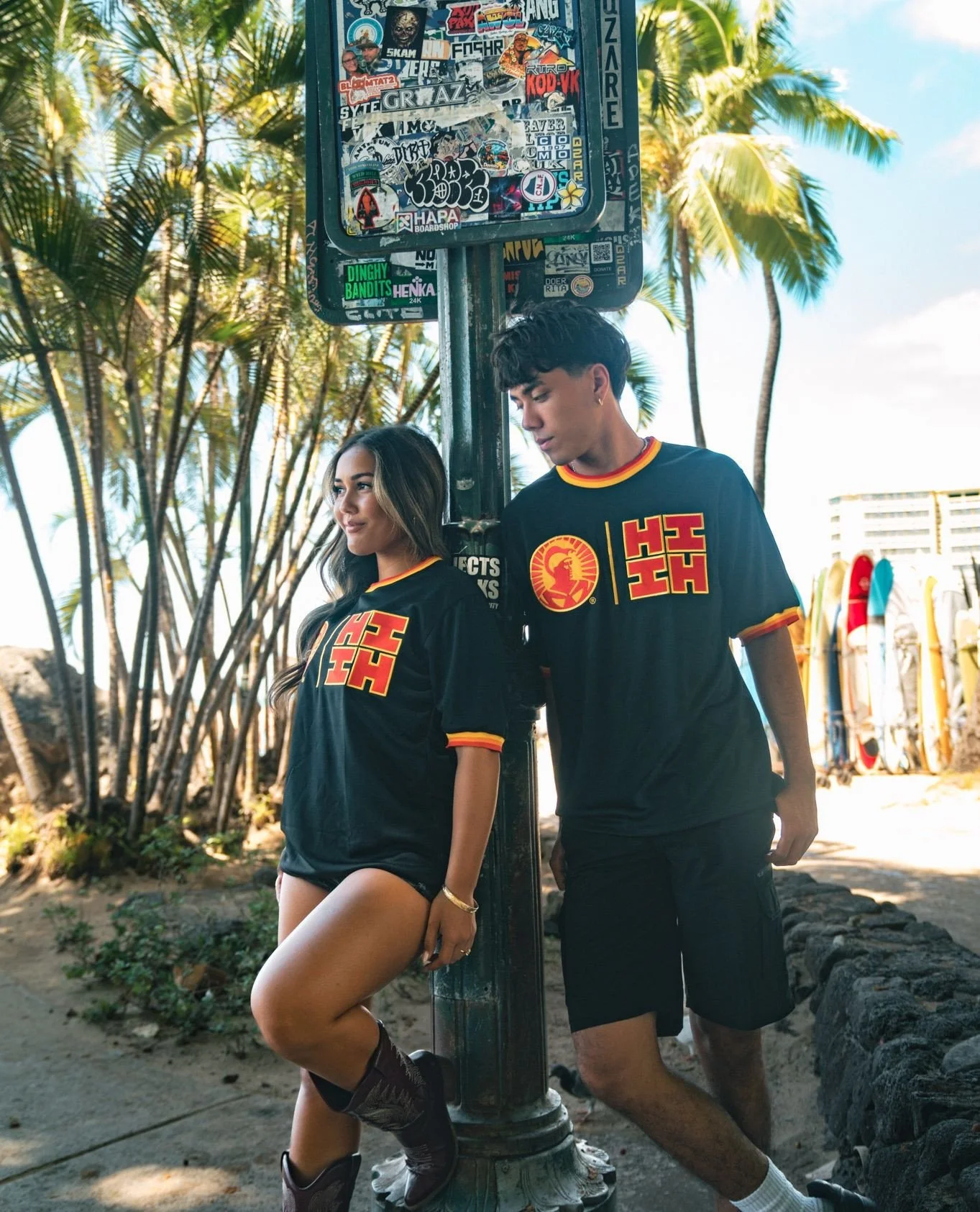 Wear Hawai&lsquo;i wherever you go.⁠
⁠
New Softball Jersey available this Friday. Shop in store x online. ⁠
HIFinest.com⁠
#HIFinest