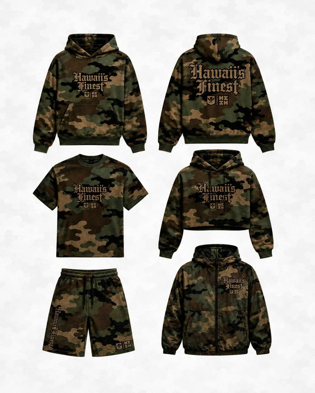C A M O  C O L L E C T I O N ⁠
⁠
New Collection Dropping this Friday. Camo lovers this ones for you. #HIFinest