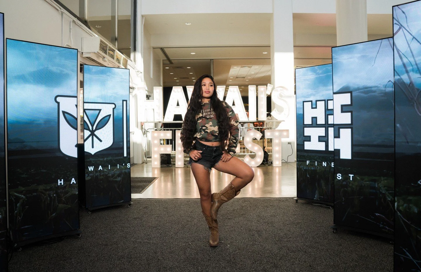 We are Hawaii's Finest...#HIFinest ⁠
⁠
New Womens Camo Crop Jacket dropping this Friday.
