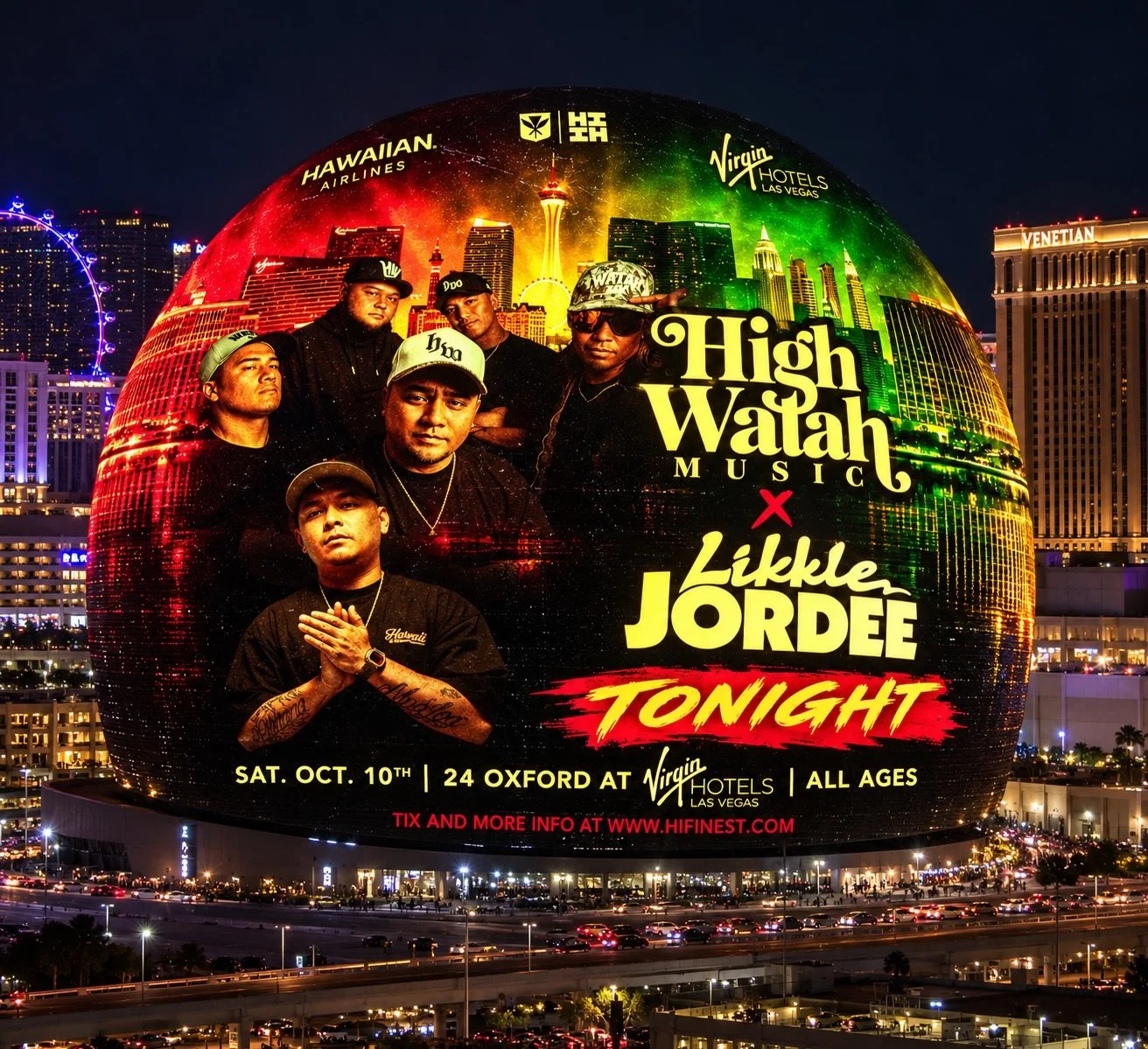 🚨Vegas It&rsquo;s Going Down Tonight&hellip; Few Tix Left At HIFinest.com (Price will increase at Door)🚨

@highwatah 10:00-11:00
@likklejordee 8:30-9:30
@reecestahh 7:00 
Live at @24oxfordlv 

#HIFinest #ReviveTheLive