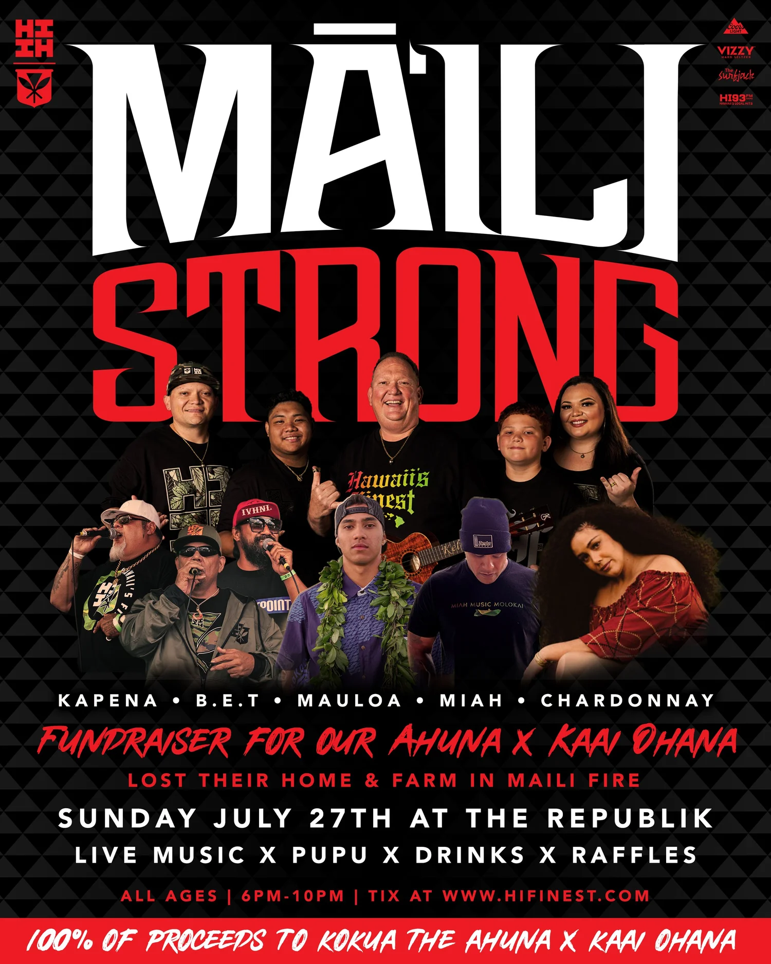 MAILI STRONG — Hawaii's Finest