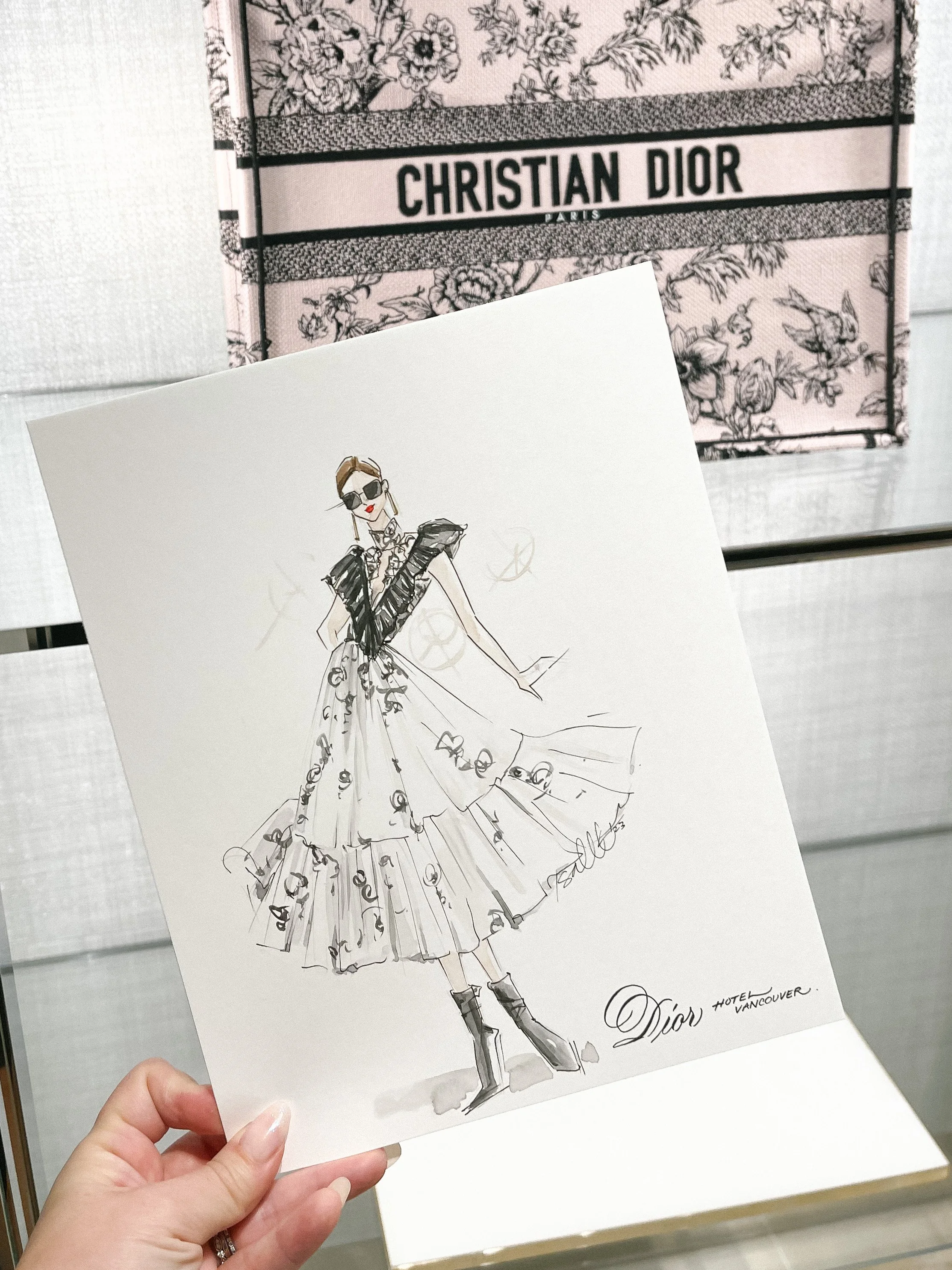 Dior | Live Illustration