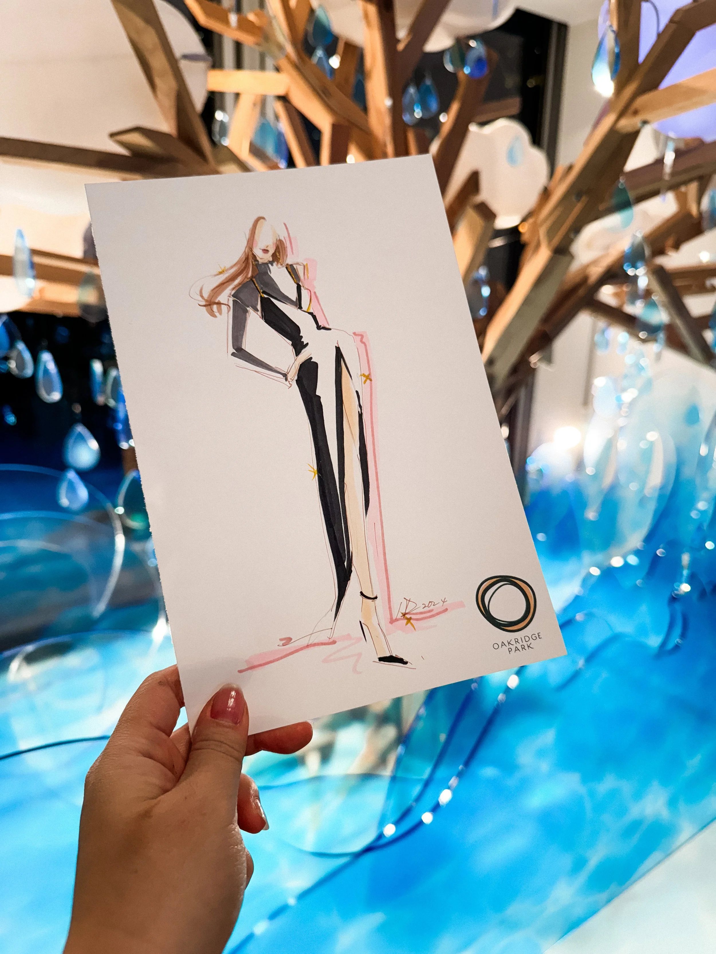 Oakridge Park | Live Illustration