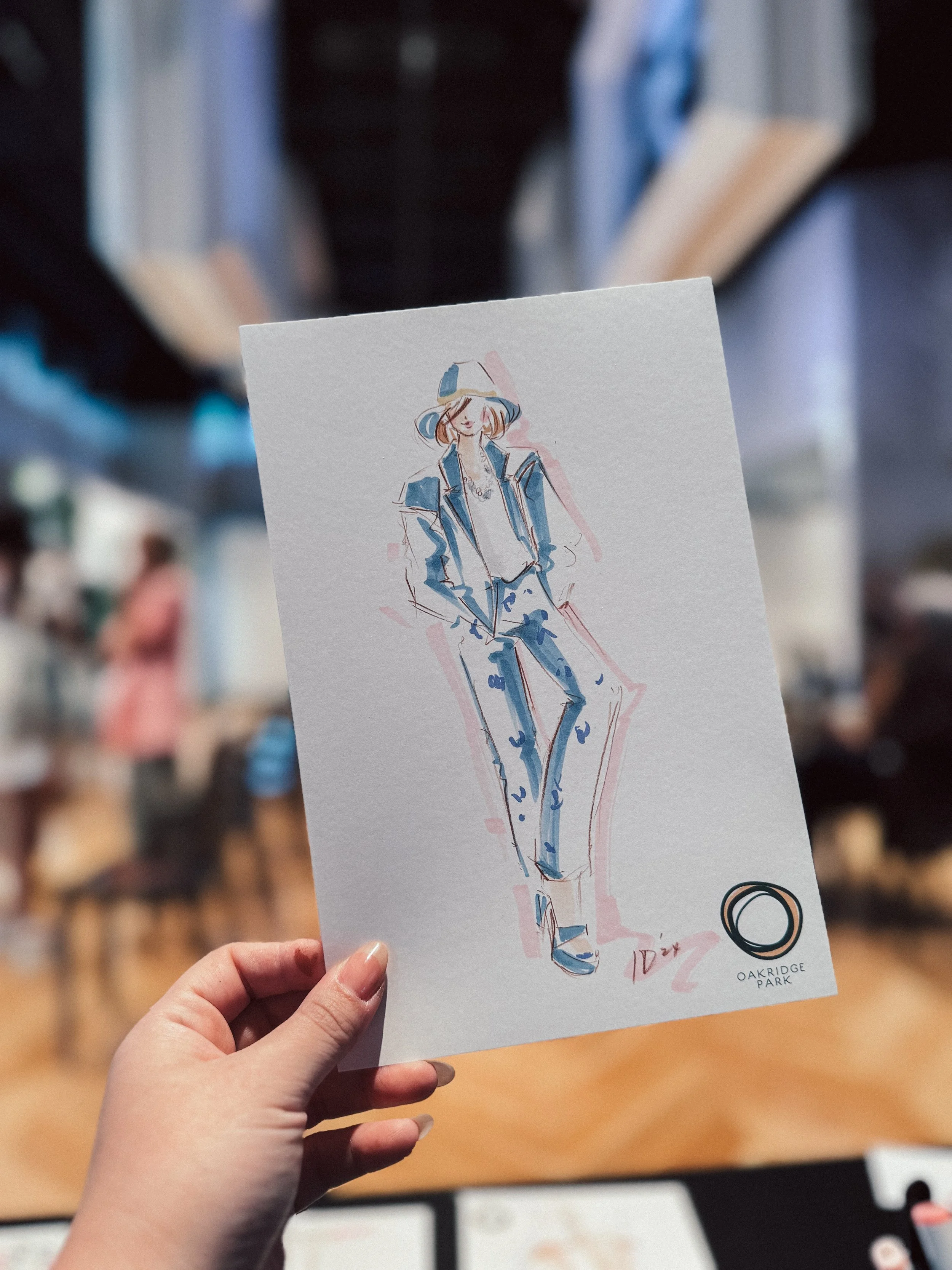 Oakridge Park | Live Illustration
