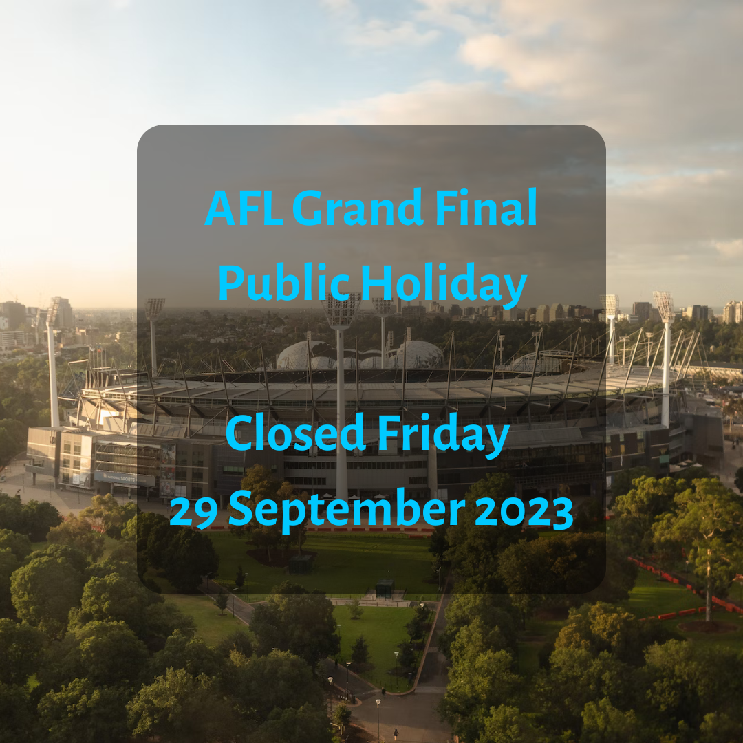 AFL Grand Final long weekend — Monash Glass