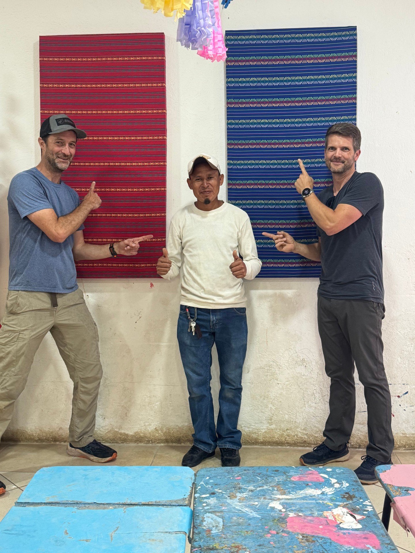 God often accomplishes His work by weaving together the gifts, ideas, and efforts of many people!

The new acoustic panels at Colegio Horeb started as an idea and a plan from the George Fox University team, who studied ways to help reduce noise in th