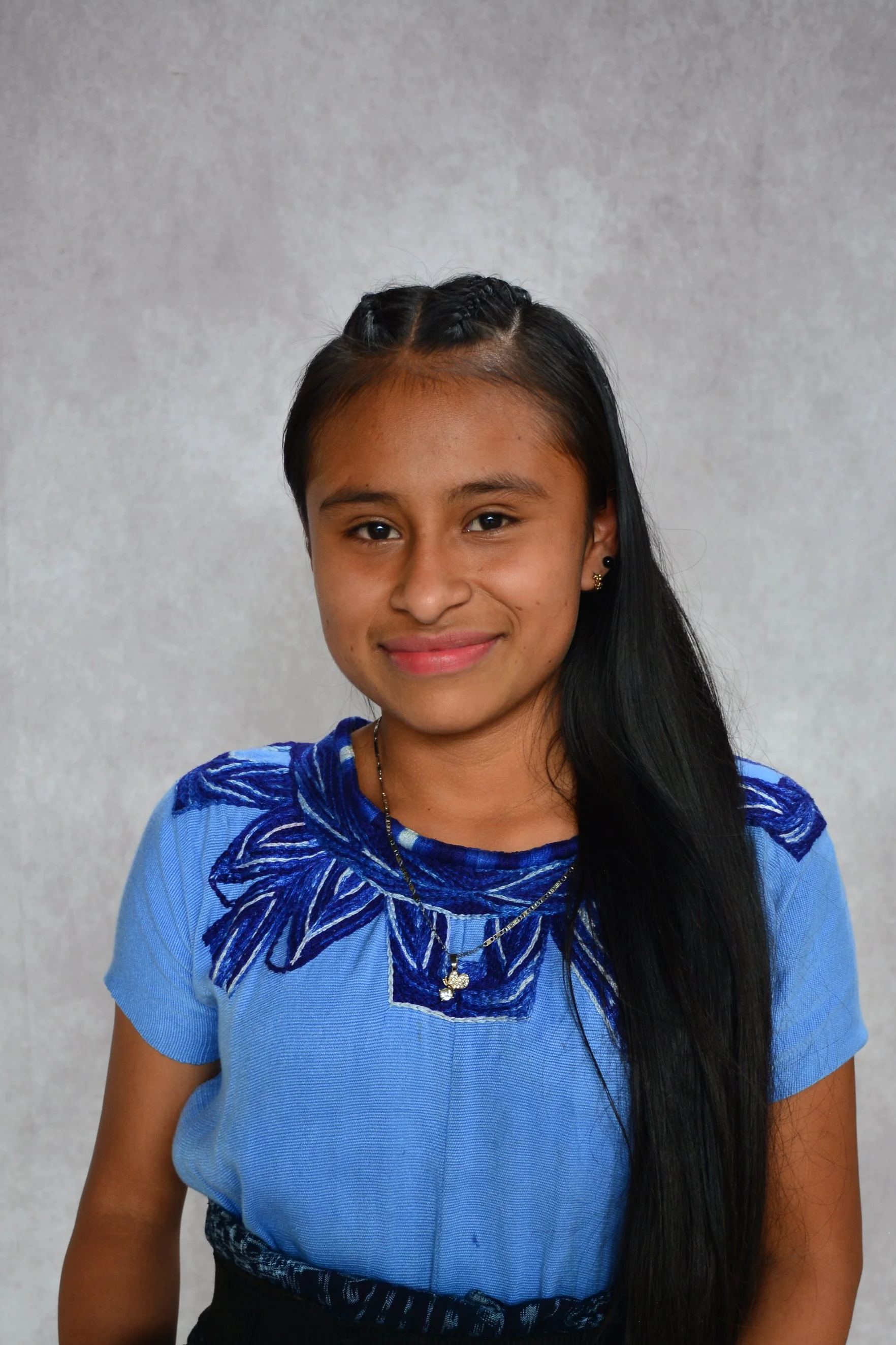 Colegio Horeb student in San Juan Cotzal