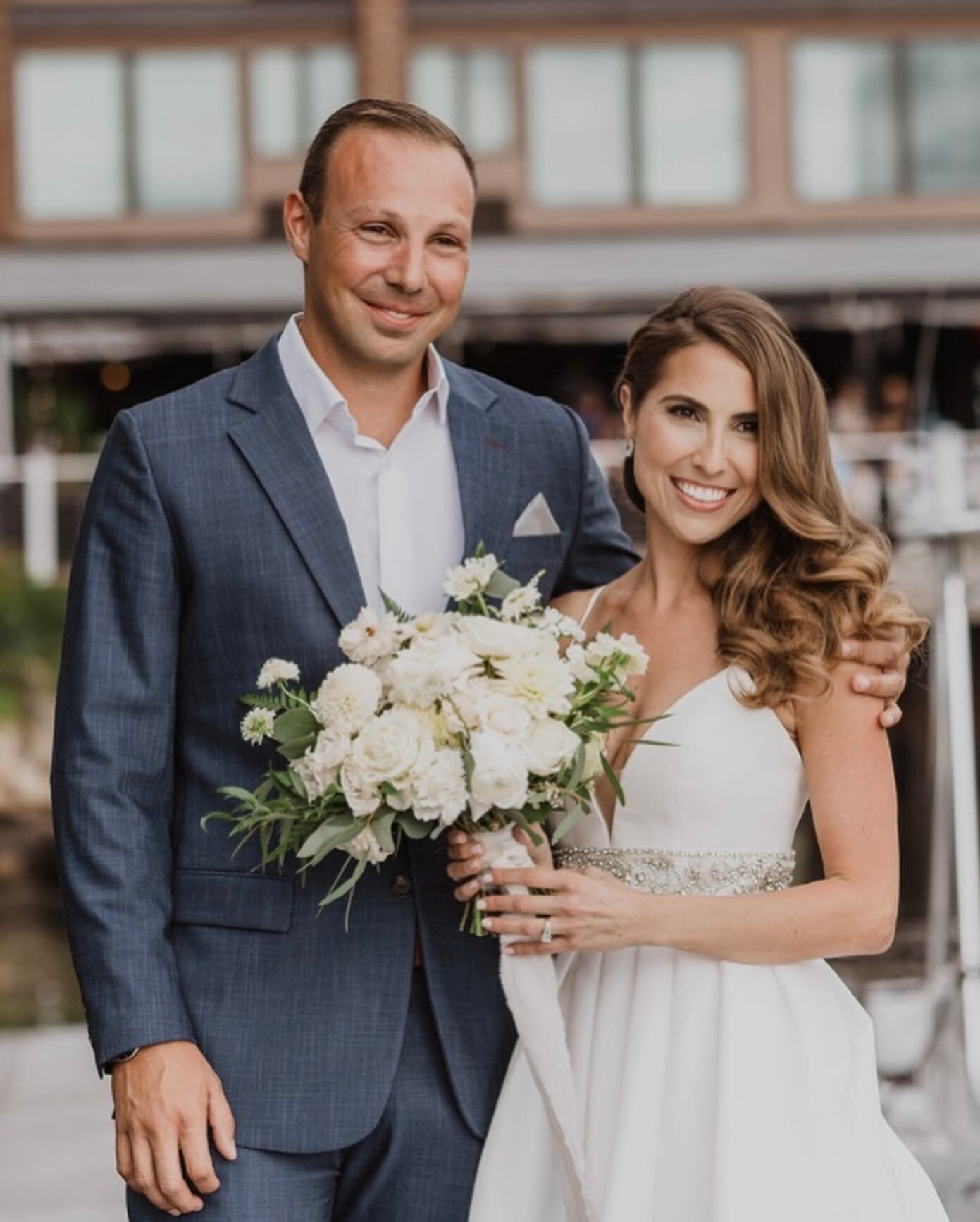 If you&rsquo;re a boater from New England then you know how quick the season can be. These deck mates decided to incorporate their love for each other &amp; the ocean into their big day. ⚓️

An extra special occasion since it was my breathtakingly be