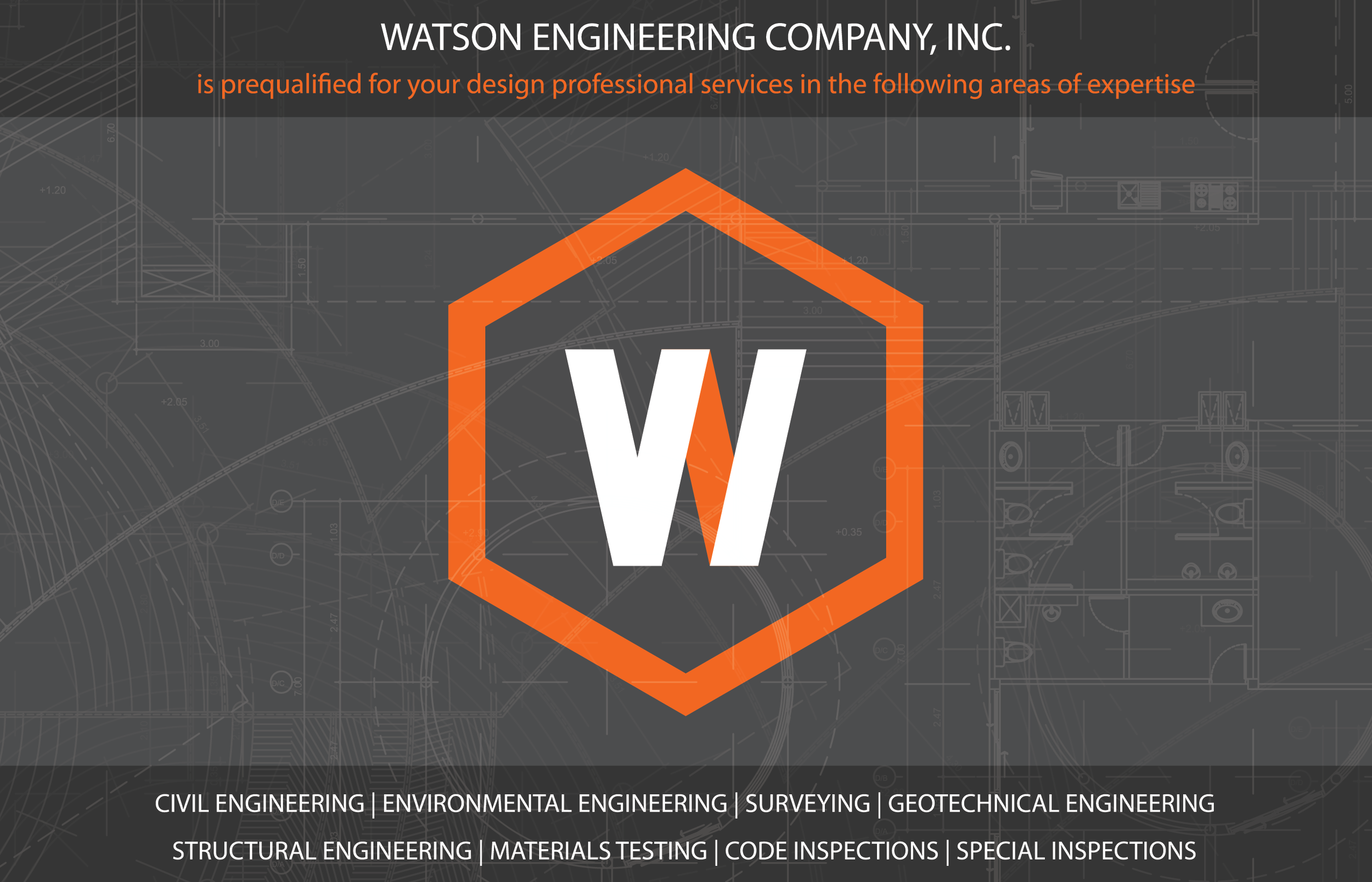 Watson Engineering Earns Small Project DFCM Prequalification