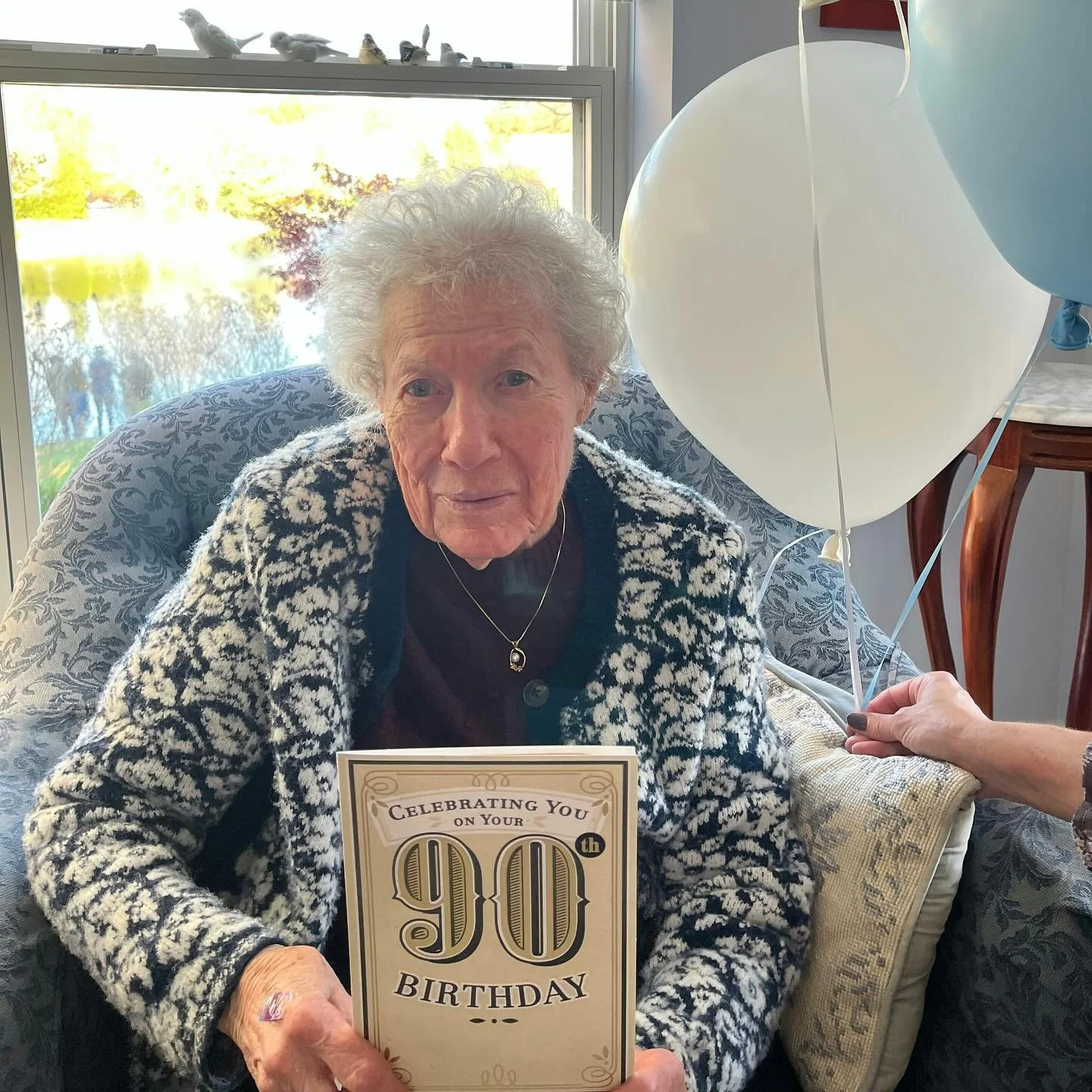Our dear Betty Hatfield Carpenter turned 90 last week🥳🥂 Jeff and Doug organized a beautiful luncheon celebration for this milestone birthday on Saturday. 

Ken, Sandy, Doug, all our grandparents, and others who&rsquo;ve passed before were definitel