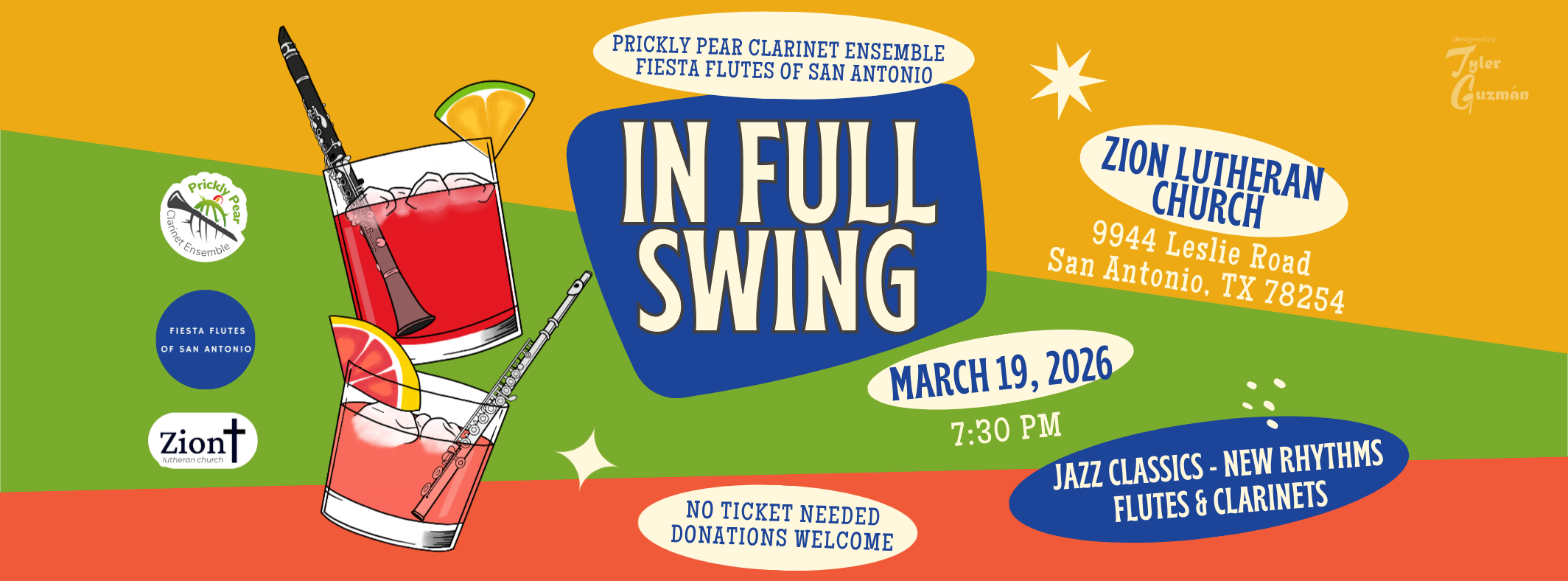 In Full Swing - Prickly Pear Clarinets and Fiesta Flutes