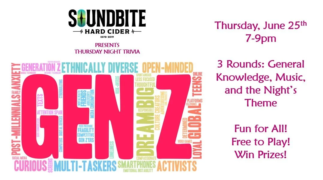Thursday Night Trivia: Gen-Z