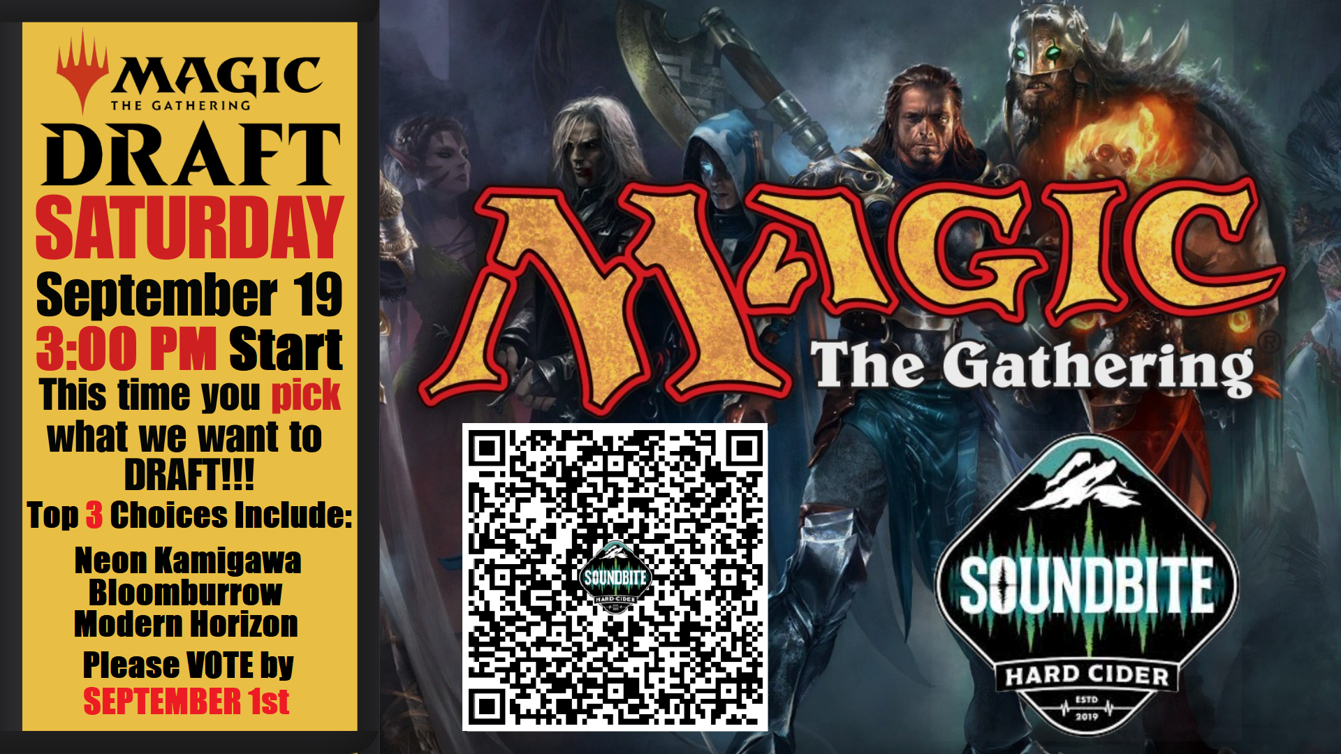 Magic: The Gathering Draft Night
