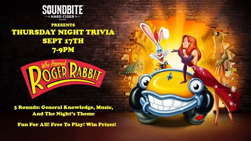 Thursday Night Trivia: Who Framed Roger Rabbit
