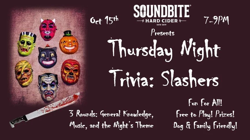 Thursday Night Trivia: Slashers