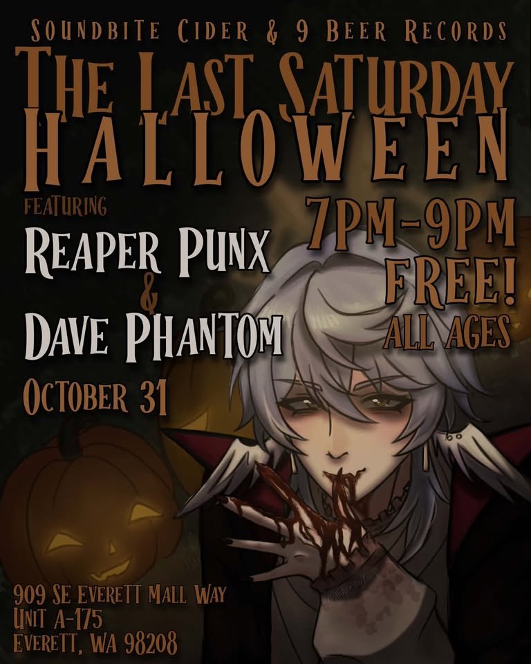 The Last Saturday Halloween Special Featuring Reaper Punx and Dave Phantom