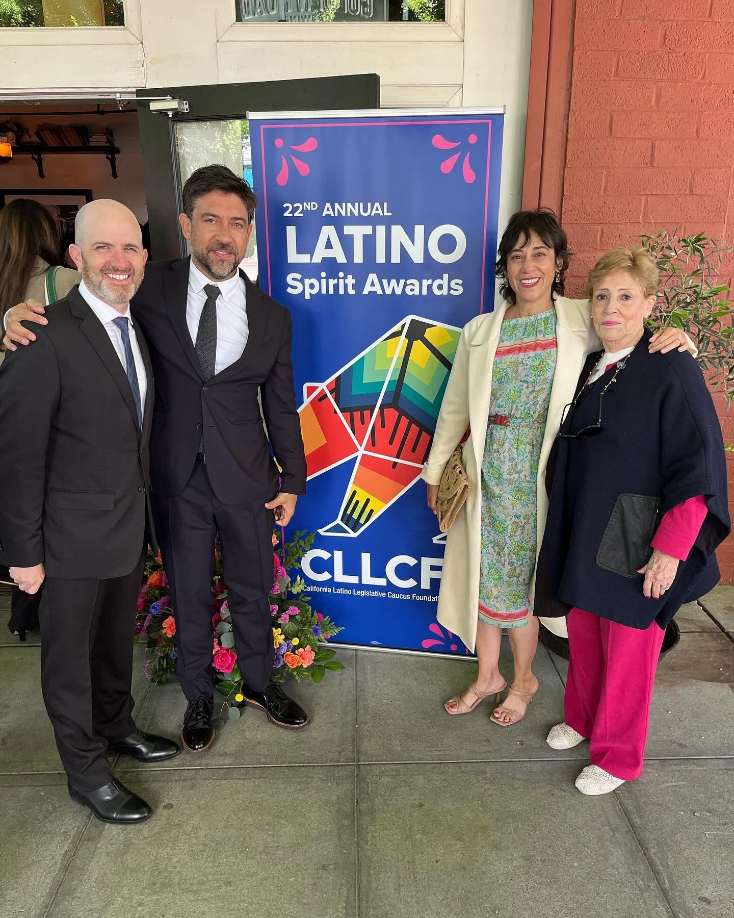 Eternally honored and grateful to the California Latino Legislative Caucus for the 2024 Latino Spirit Award. To be in the same room with such an accomplished group of people was truly mind blowing. To share the unforgettable moment with my husband, b