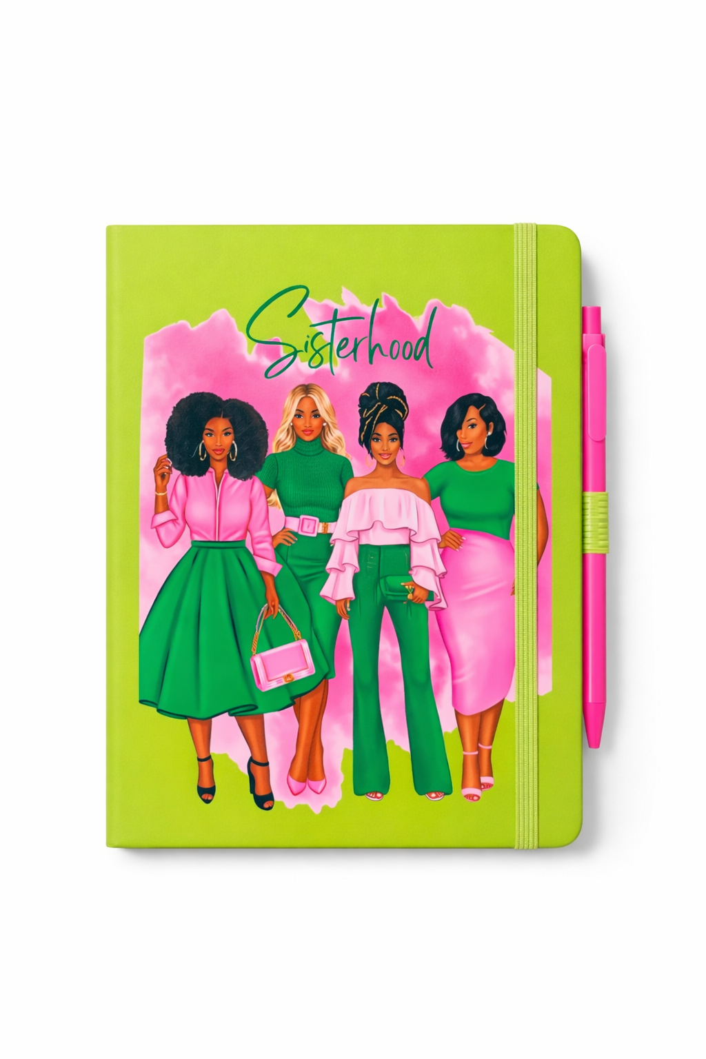 Sisterhood Journal (Pink & Green Design)