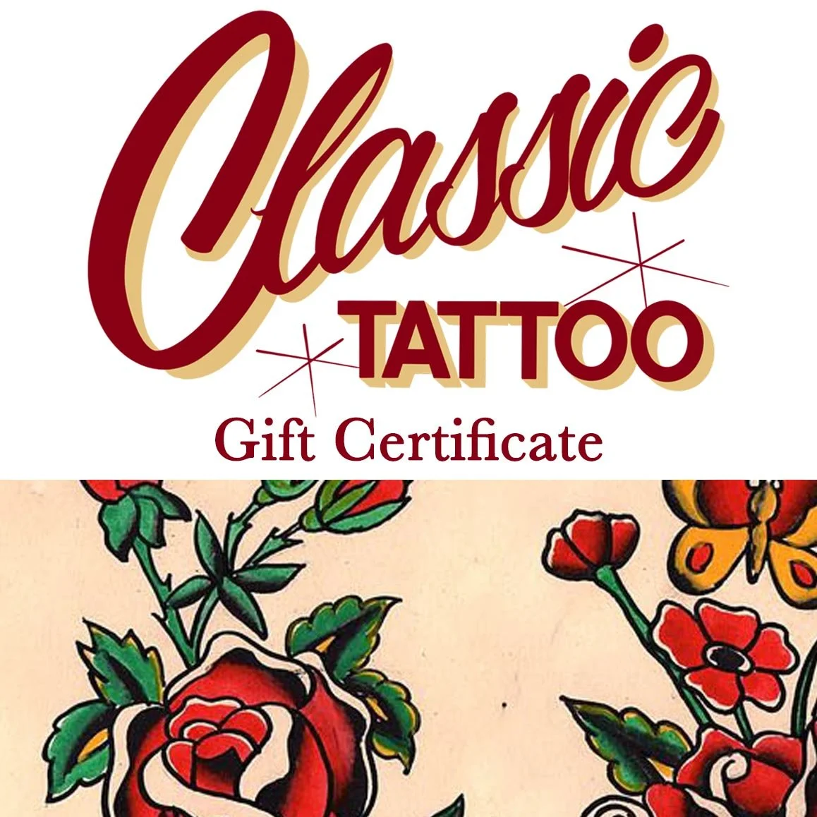 Classic Tattoo Gift Certificate