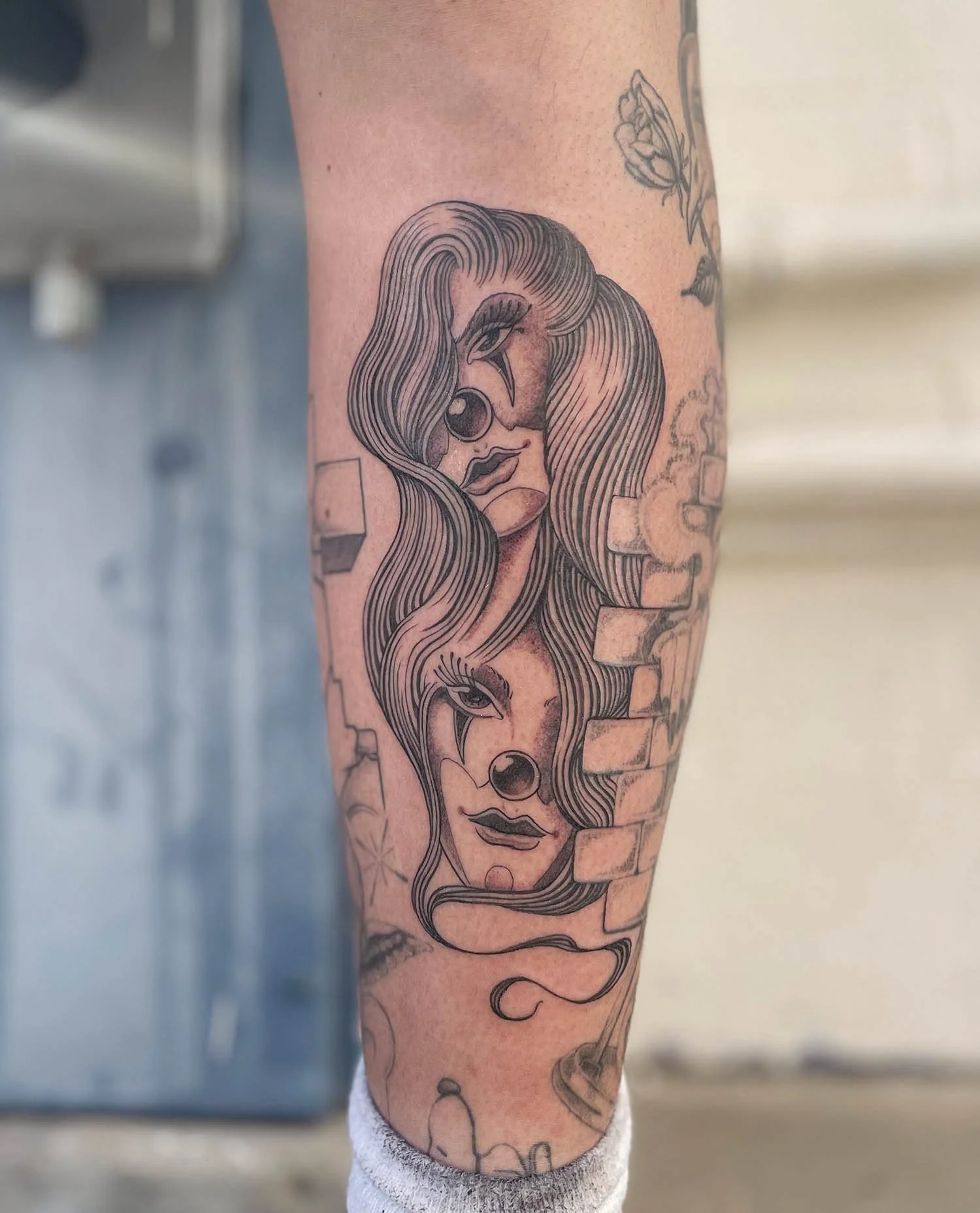 Jose Araujo Classic Tattoo Girl heads.JPEG