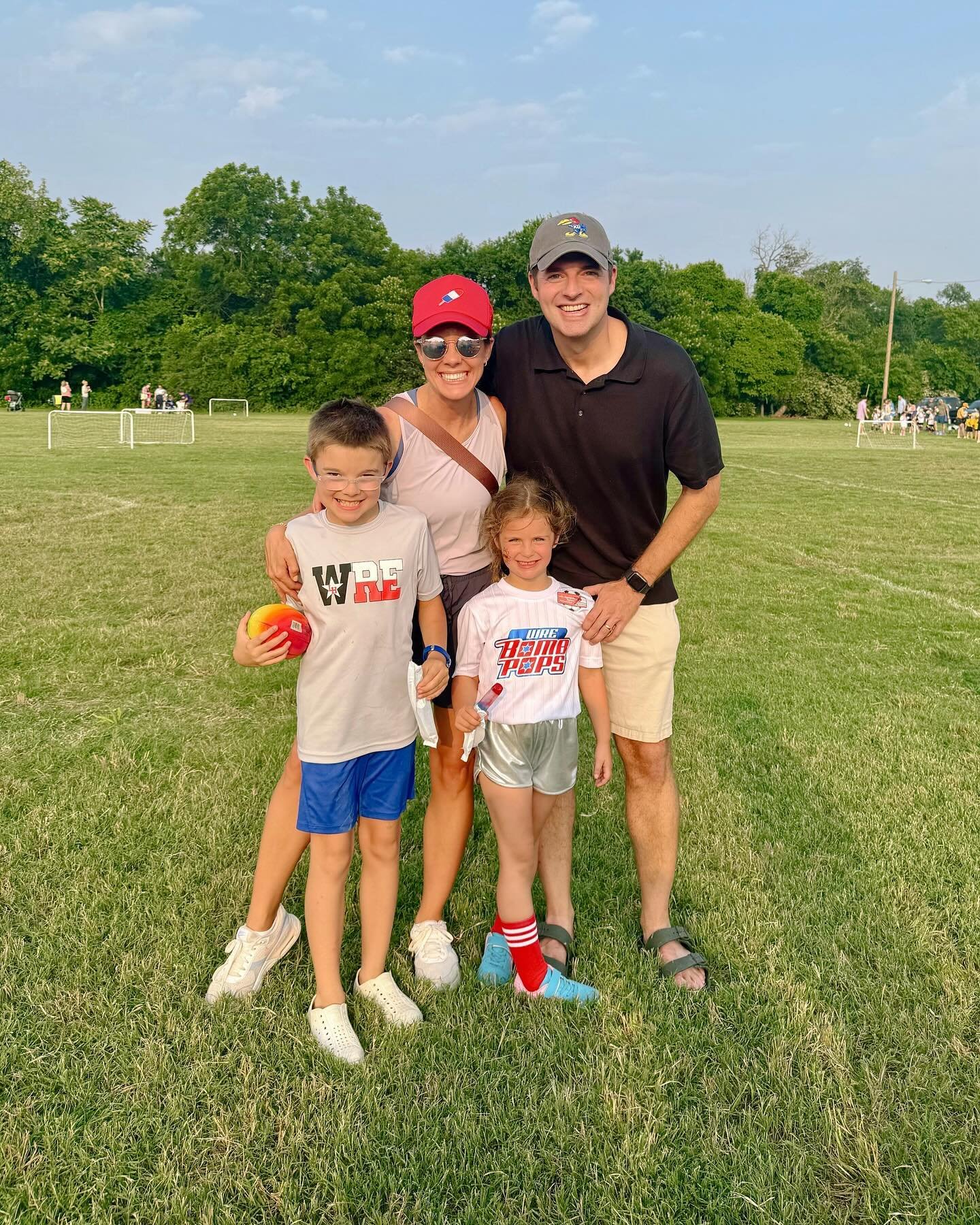 We survived May 🏆 (I realize there is another week left, but summer starts tomorrow for us.) Busy, but happy soaking up these glory days. 

1 - Em finished soccer
2 - Beast Feast
3 - Nephew visits 
4 - Showered Baby B
5 - Mystery reader
6 - Big Girl