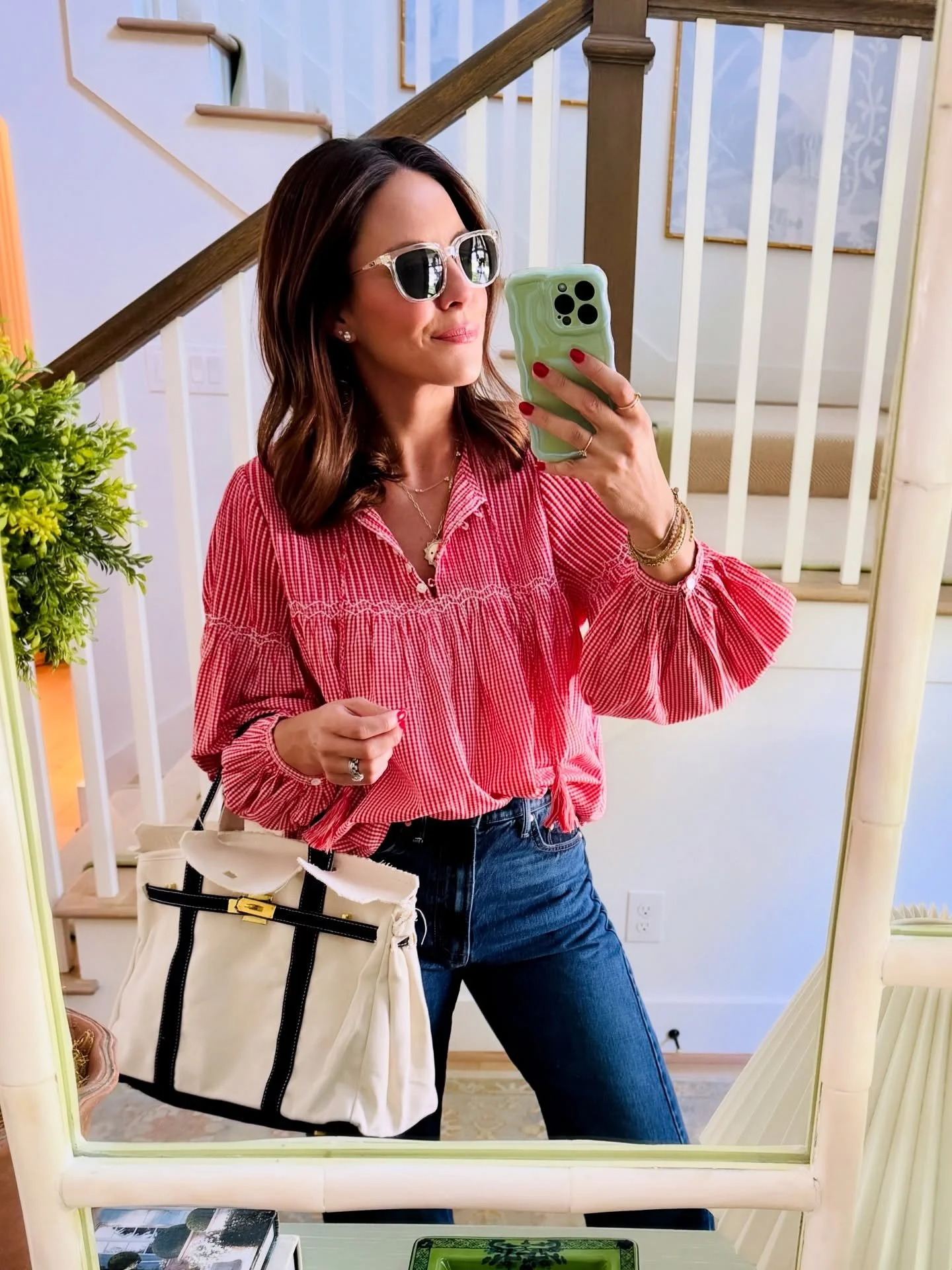 The September I begged for sweater weather 🤳 // Looking forward to retiring my shorts this month. All of my September OOTDs are linked on my ShopMy page (link in bio). 

#ootd #whatiwore