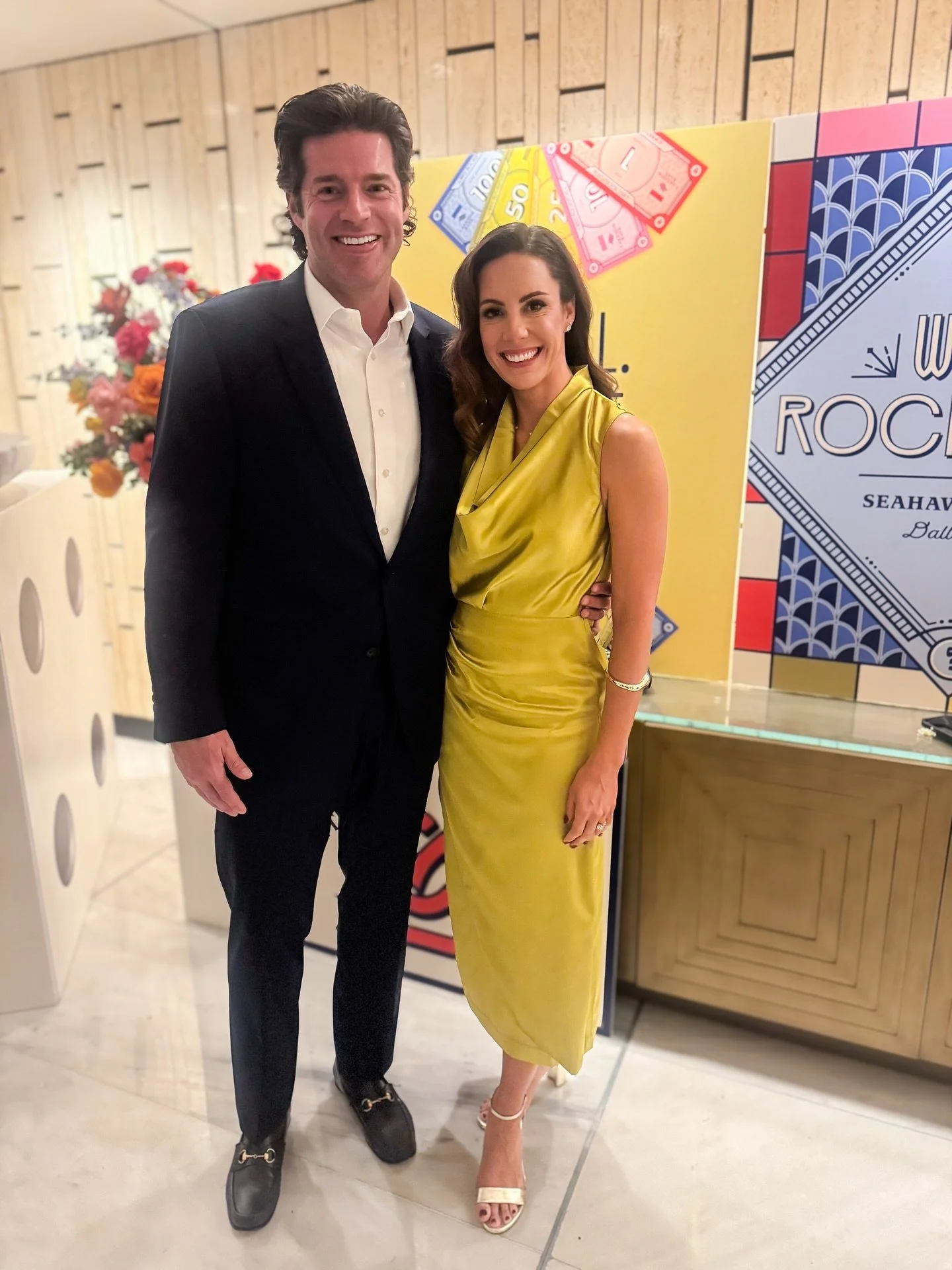 Rolled the dice and passed Go at White Rock-Opoly! Always the best night raising money for our sweet school! 🎲🔛♟️💛