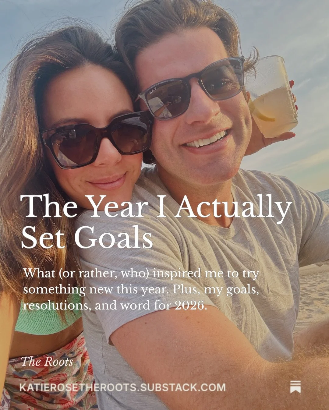 Mr. Write-Down-Your-Goals and Mrs. I-Don&rsquo;t-Make-Goals-Because-Then-I-Can&rsquo;t-Fail go on a relaxing trip at the end of the year. The outcome is in my latest substack post (link in bio). 

This one&rsquo;s got it all: goals, resolutions, word